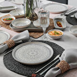 Keramika Stone Kahvaltı Takımı 18 Parça 6 Kişilik 21426-27