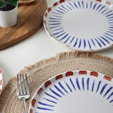 Keramika Red Line Pasta Tabağı 22 Cm 6 Adet 21606