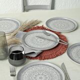 Keramika Stone Nordic Pasta Tabağı 22 Cm 6 Adet 21426