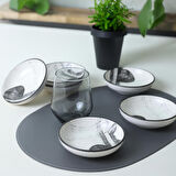 Keramika Shadowy Halka Sosluk / Çerezlik 13 Cm 6 Adet 21783