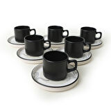 Keramika Shade Stackable Çay Takımı 12 Parça 6 Kişilik 21848