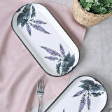 Keramika Çiçek Bahçesi Noyan Kayık Tabak 28 Cm 2 Adet 18939