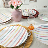 Keramika Soft Line Servis Tabağı 26 Cm 6 Adet 22321