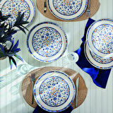 Keramika Sapphire Nordic Servis Tabağı 28 cm 6 Adet 22743