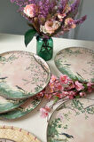 Pink Woods Nordic Servis Tabağı 28 cm 6 Adet 22641