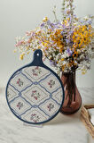 Keramika Floral Waves Peynir Sunum Tabağı 26 Cm 22668