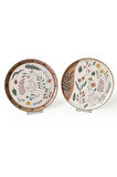 Keramika Soft Bloom Nordic Pasta Tabağı 22 Cm 4 Adet 22876-77