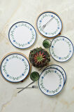 Keramika Daphne Nordic Servis Tabağı 28 Cm 6 Adet 22921