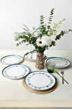 Keramika Daphne Nordic Servis Tabağı 28 Cm 6 Adet 22921