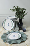 Keramika Daphne Nordic Pasta Tabağı 22 Cm 6 Adet 22923