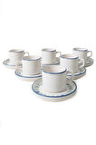Keramika Daphne Stackable Çay Takımı 12 Parça 6 Kişilik 22921-24
