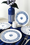Keramika Ocean Muse Nordıc Pasta Tabağı 22 Cm 4 Adet 22953-54