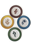 Keramika Floral Essence Servis Tabağı 28 Cm 4 Adet  22889-91-92