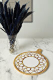 Keramika Worn Gold Peynir Sunum Tabağı 26 Cm 22968