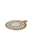 Keramika Worn Gold Peynir Sunum Tabağı 26 Cm 22968