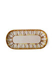 Keramika Worn Gold Noyan Kayık Tabak 26 Cm 2 Adet 22967