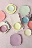 Keramika Mix Soft Çeyiz Seti 14 Parça 6 Kişilik 110-550