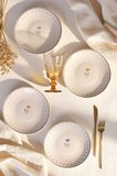 Keramika Bella Natura Pasta Tabağı 20 Cm 4 Adet 23975-76-77-78