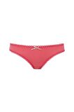 U.S. POLO ASSN. - Kadın Mercan - Pembe -Baskılı 3 lü Slip