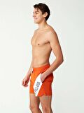 U.S. POLO ASSN. - Erkek Turuncu Orta Boy Deniz Şortu 