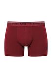 . - Erkek Modal Bordo Uzun Paçalı Tekli Boxer