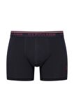 . - Erkek Modal Lacivert Uzun Paçalı Tekli Boxer