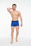 Erkek Sax - Baskılı - Lacivert 3 lü Boxer