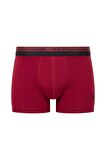 U.S. POLO ASSN. Erkek Baskılı-Bordo-Siyah 3 lü Boxer 