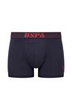 U.S. POLO ASSN. Erkek Bordo-Lacivert-Antrasit 3 lü Boxer 