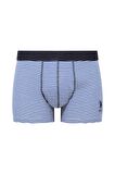 U.S. POLO ASSN. Erkek Saks-Lacivert-Baskılı 3 lü Boxer 