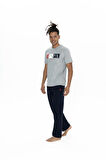 U.S. Polo Assn. Erkek Gri Melanj Pijama Takım 