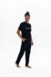 U.S. Polo Assn. Erkek Lacivert Pijama Takım 