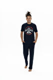 U.S. Polo Assn. Erkek Lacivert Pijama Takım 