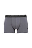 U.S. Polo Assn.  Erkek 201 Siyah-Antrasit Melanj - Siyah 3 lü Boxer 