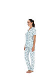 U.S. Polo Assn. Kadın Mavi Pijama Takım 20087 