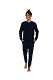 U.S. Polo Assn. Erkek Lacivert Pijama Takım 18923