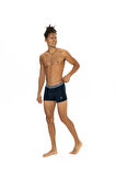 Erkek Lacivert - İndigo - Gri 3 lü Boxer