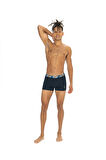 Erkek Saks - Sarı - Lacivert 3 lü Boxer
