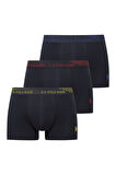 200 Lacivert - Lacivert - Lacivert 3 lü Boxer