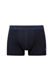 U.S. Polo Assn. Erkek 200 Lacivert - Lacivert - Lacivert 3 lü Boxer 
