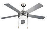 RBT525 SLV 52” 150W ARMATÜRLÜ GLOB TAVAN VANTİLATÖRÜ