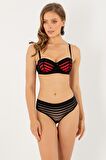 Miorre Push-Up Dolgulu Straplez Sütyen Takım