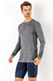 MioFit Erkek Active Wear Uzun Kollu Spor Tişört