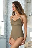 DoReMi İnce Askılı Çıtçıtlı Body
