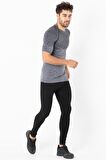 MioFit Erkek Active Melange Kısa Kollu Dikişsiz Spor Tişört