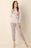 DoReMi Pamuklu Bayan Pijama Takımı