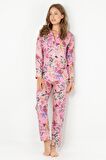 DoReMi Rosy Uzun Kollu Bayan Pijama Takımı