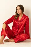 DoReMi Uzun Kollu Saten Pijama Takımı