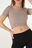 DoReMi Seamless Kısa Kollu Crop