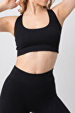 DoReMi Seamless Fitilli Çapraz Kalın Askılı Spor Sütyen